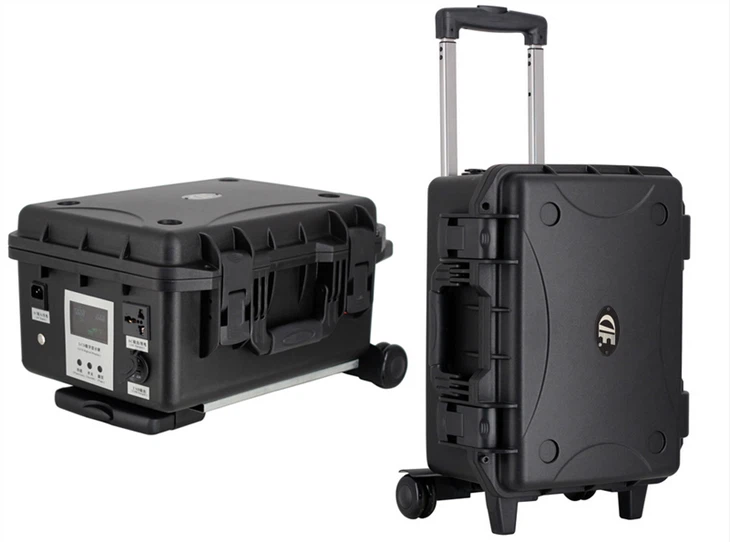 Dengfeng Outdoor Power 1280Wh Mobile Charging Power Trolley Access Power Mobile Power